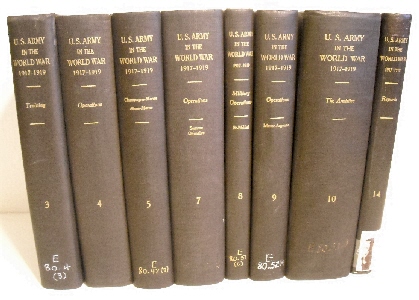 United States Army in the World War 1917-1919. Vol. V. Military Operations of the American Expeditonary Forces. (Champaign & Aisne).