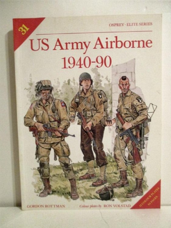US Army Airborne 1940-90. Osprey Elite Series # 31.