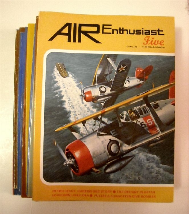 Air Enthusiast Numbers 5 to 48. (15 issues).