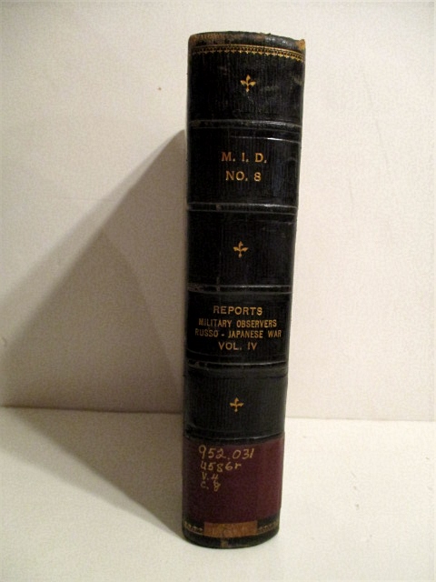Reports of Military Observers Attached to the Armies in Manchuria During the Russo-Japanese War, Part IV. Report of Maj. Charles Lynch, Medical Department.
