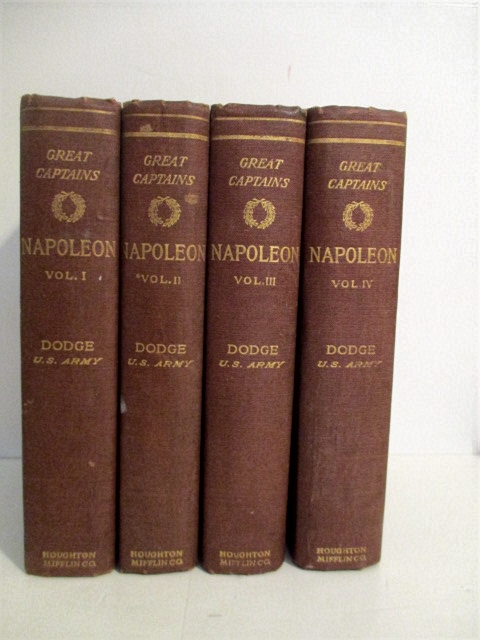 Napoleon: History of the Art of War from the Beginning of the French Revolution to Waterloo with a Detailed Account of the Wars of the French Revolution & Napoleonic Wars. (4 vols). Great Captains.