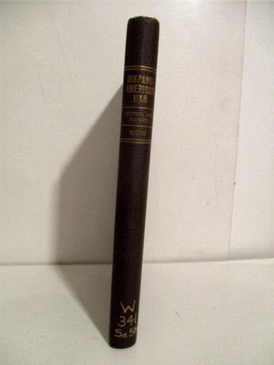 War Correspondence (Hispano-American War): Letters from Dr Nicholas Senn.