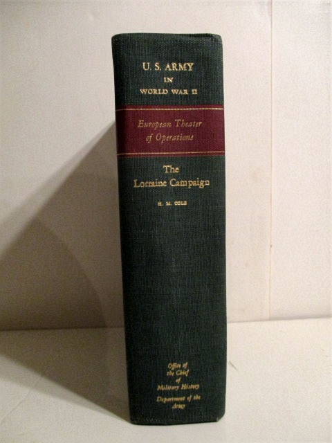 Lorraine Campaign. United States Army in World War II.