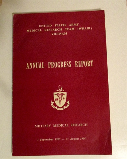 Annual Progress Report. 1 September 1965 - 31 August 1966.