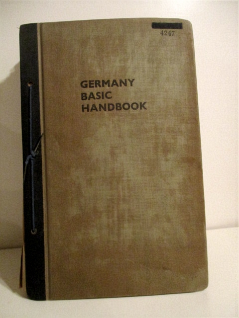 Germany Basic Handbook. Part I. Geographic & Part II. Administration. (Secret).