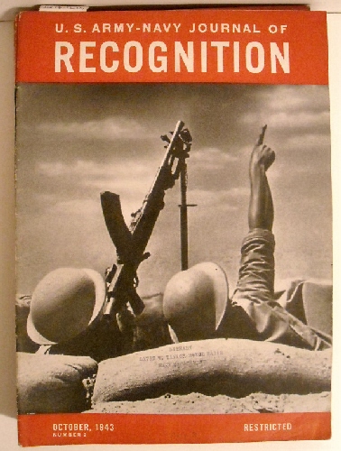 US Army - Navy Journal of Recognition. Numbers 2 - 24. October 1943 -August 1945. Restricted. (15 issues) .