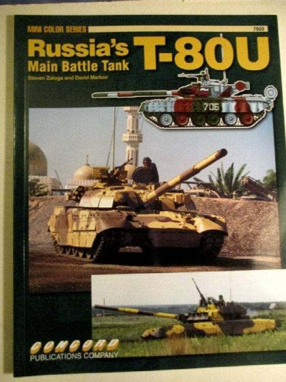 Russian T-80 Main Battle Tank (Mini Color Series).