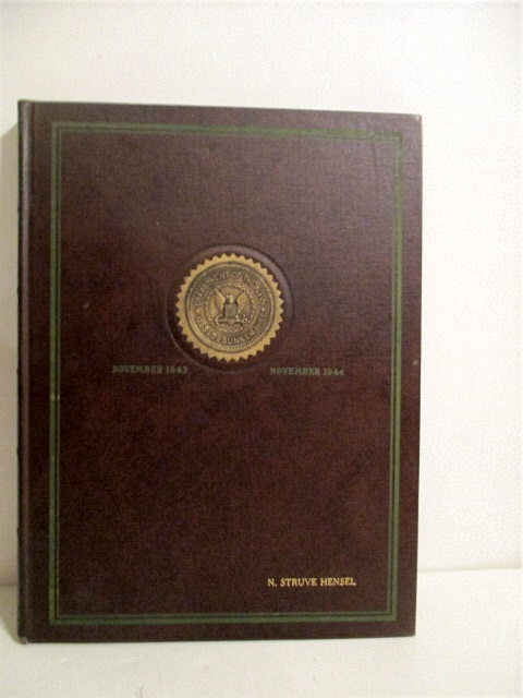 U.S.S. Bunker Hill November 1943 - November 1944: A Record of a Carrier's Combat Action Agsainst the Axis Nations in the Pacific.