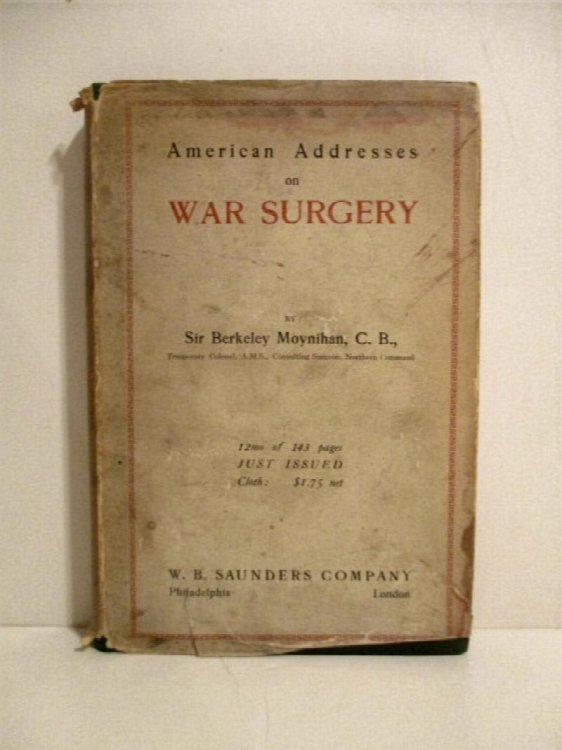 American Addresses on War Surgery.