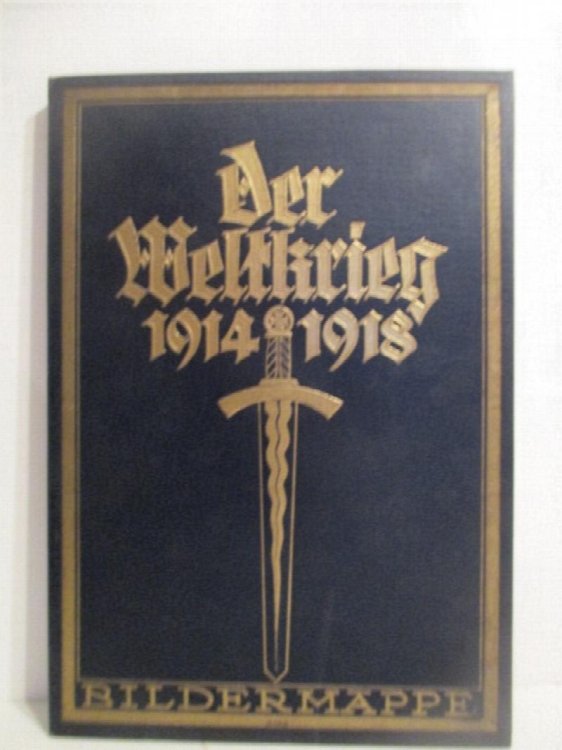 Der Weltkrieg 1914-1918 Bildemappe.