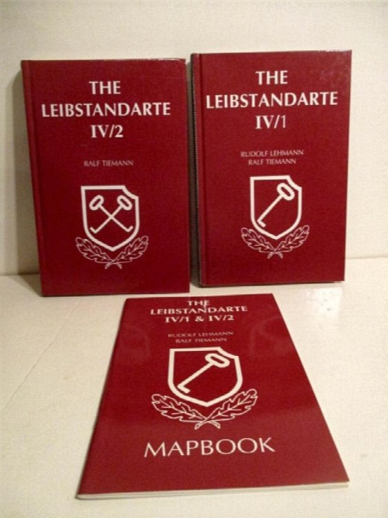 The Leibstandarte IV/1 & IV/2 with Mapbook IV/1 & IV/2.