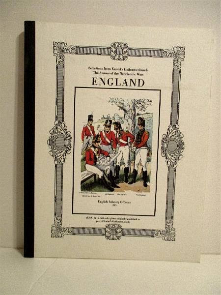 Selections from Knotel's Unfornenkunde, Armies of the Napoleonic Wars: England. KNW-3.