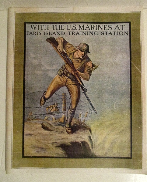 With the United States Marines at Paris Island Training Station: A Pictorial Souvenir.