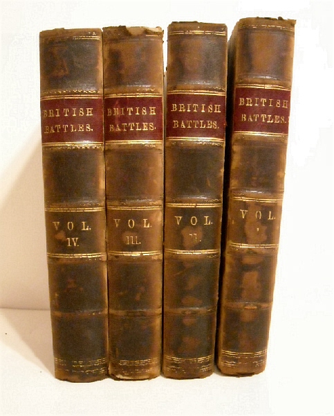British Battles on Land and Sea. (4 vols.).