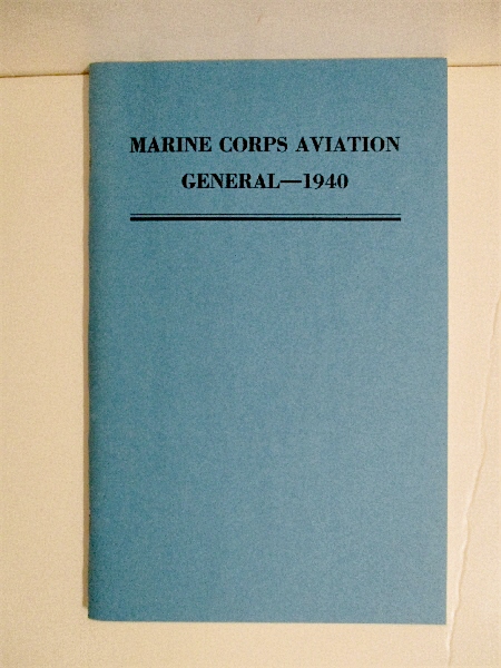 Marine Corps Aviation General 1940.