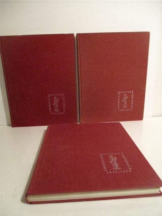 American Military Equipage, 1851-1872. (3 Volume Set).