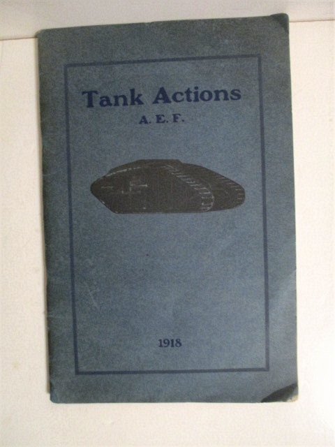 Tank Actions, American Expeditionary Force.