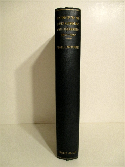 Regimental History of the 3rd Queen Alexandra's Own Gurkha Rifles from April 1815 to December 1927.