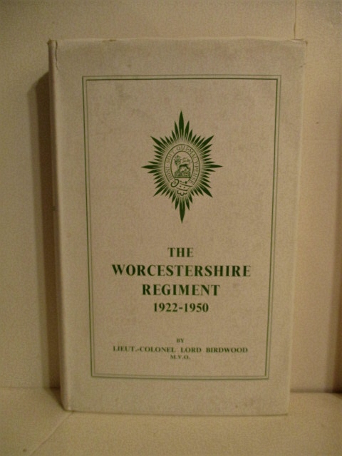 Worcestershire Regiment 1922-1950.