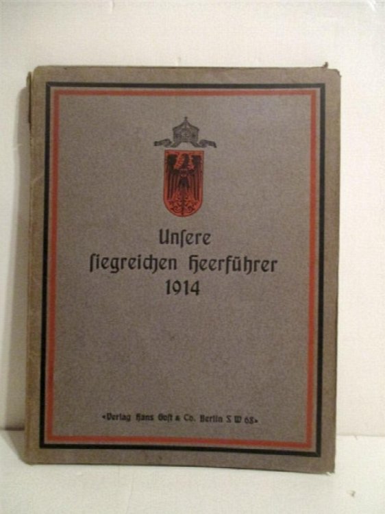 Unsere Fiegreichen Heerfuhrer 1914.
