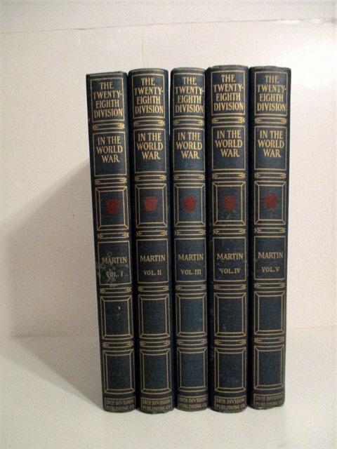 Twenty-eighth Division: Pennsylvania's Guard in the World War. (5 vols).