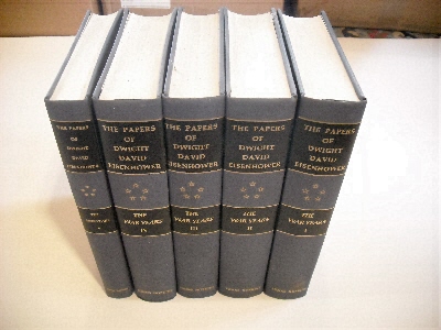 Papers of Dwight David Eisenhower: War Years. (5 Vol Set).