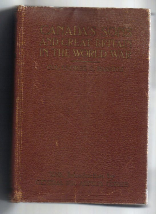 Canada's Sons and Britain in the World War.
