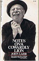 LAHR, BERT - Notes on a Cowardly Lion