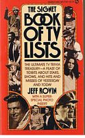 SIGNET BOOK OF TV LISTS [THE]