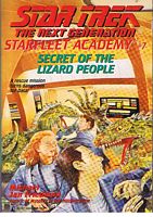 STAR TREK - THE NEXT GENERATION - Starfleet Academy No. 7 - Secret of the Lizard People