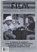 MONTHLY FILM BULLETIN - December 1990 Vol. 57 Number 683