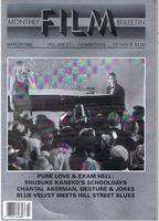 MONTHLY FILM BULLETIN - March 1990 Vol. 57 Number 674
