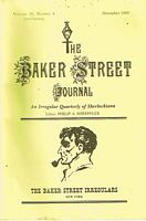 BAKER STREET JOURNAL [THE] - December 1989 - Vol. 39 No. 4