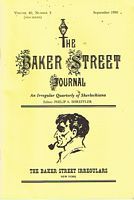 BAKER STREET JOURNAL [THE] - September 1990 - Vol. 40 No. 3