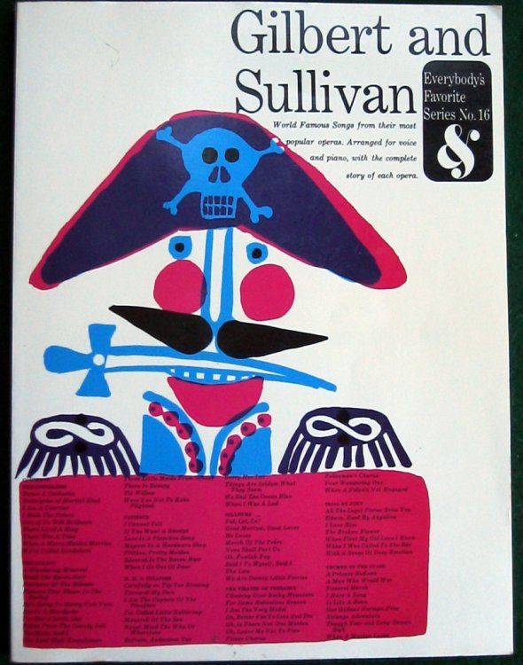 GILBERT & SULLIVAN: (EVERYBODY'S FAVORITE SERIES NO. 16)
