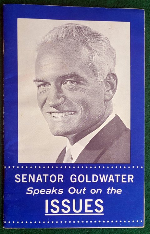 SENATOR GOLDWATER SPEAKS OUT ON THE ISSUES