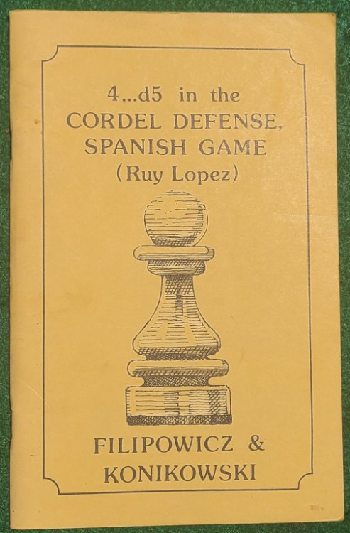 4.d5 CORDEL DEFENSE SPANISH GAME (RUY LOPEZ)