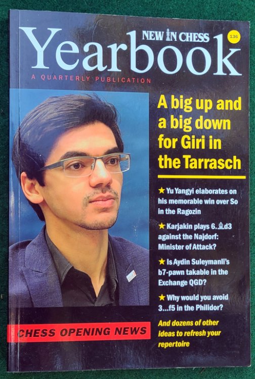 NEW IN CHESS YEARBOOK 136: CHESS OPENING NEWS