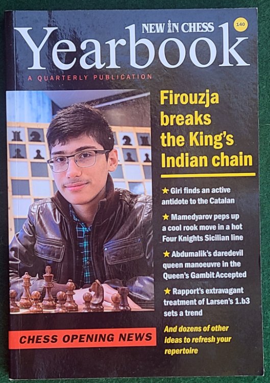NEW IN CHESS YEARBOOK 140: CHESS OPENING NEWS