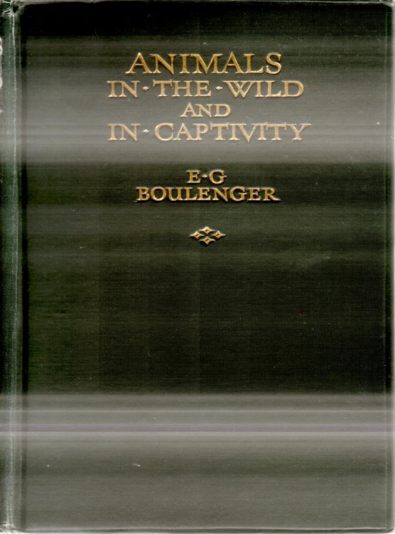 ANIMALS IN THE WILD AND IN CAPTIVITY