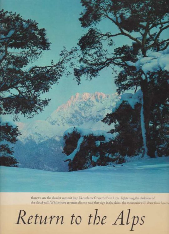 RETURN TO THE ALPS