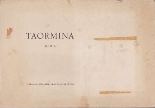 TAORMINA (SIZILIEN) Handcolorierte Federzeichnungen