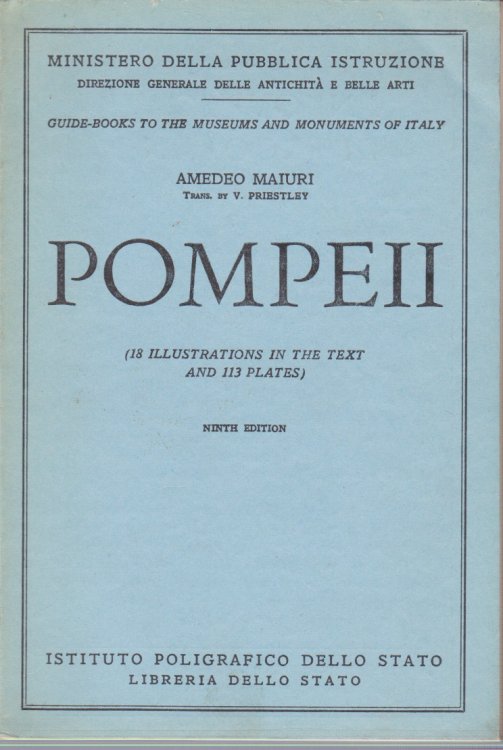 POMPEII The New Excavations, the 