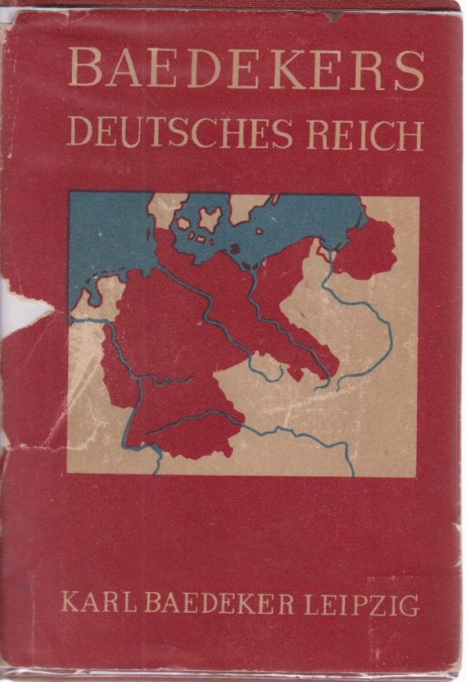 DAS DEUTSCHE REICH UND EINIGE GRENZGEBIETE Reisehandbuch Fr Bahn Und Auto