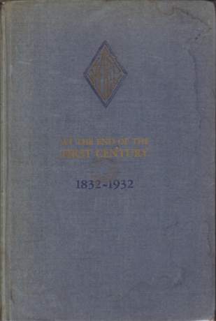 REPORT OF THE NEW YORK INSTITUTE FOR THE EDUCATION OF THE BLIND At the End of the First Century 1832-1932