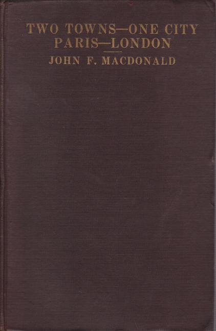 Image for TWO TOWNS - ONE CITY. PARIS - LONDON TWO TOWNS - ONE CITY. PARIS - LONDON