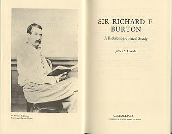 SIR RICHARD F BURTON: A Biobibliographical Study