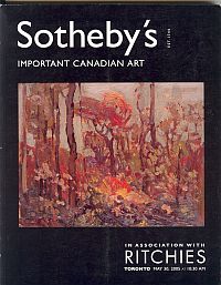 IMPORTANT CANADIAN ART; May 30,2005, Sale No.743