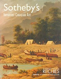 IMPORTANT CANADIAN ART; November 22,2004, Sale No 729