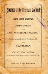 Progress of the Church of England in the seven rural Deaneries